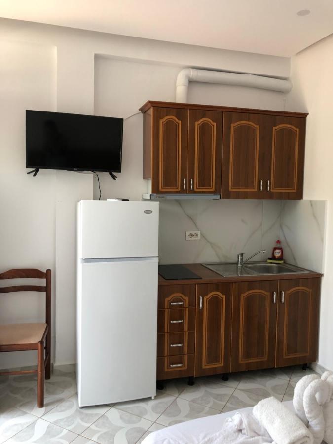 Vila Anxhela Apartment คซามิล ภายนอก รูปภาพ