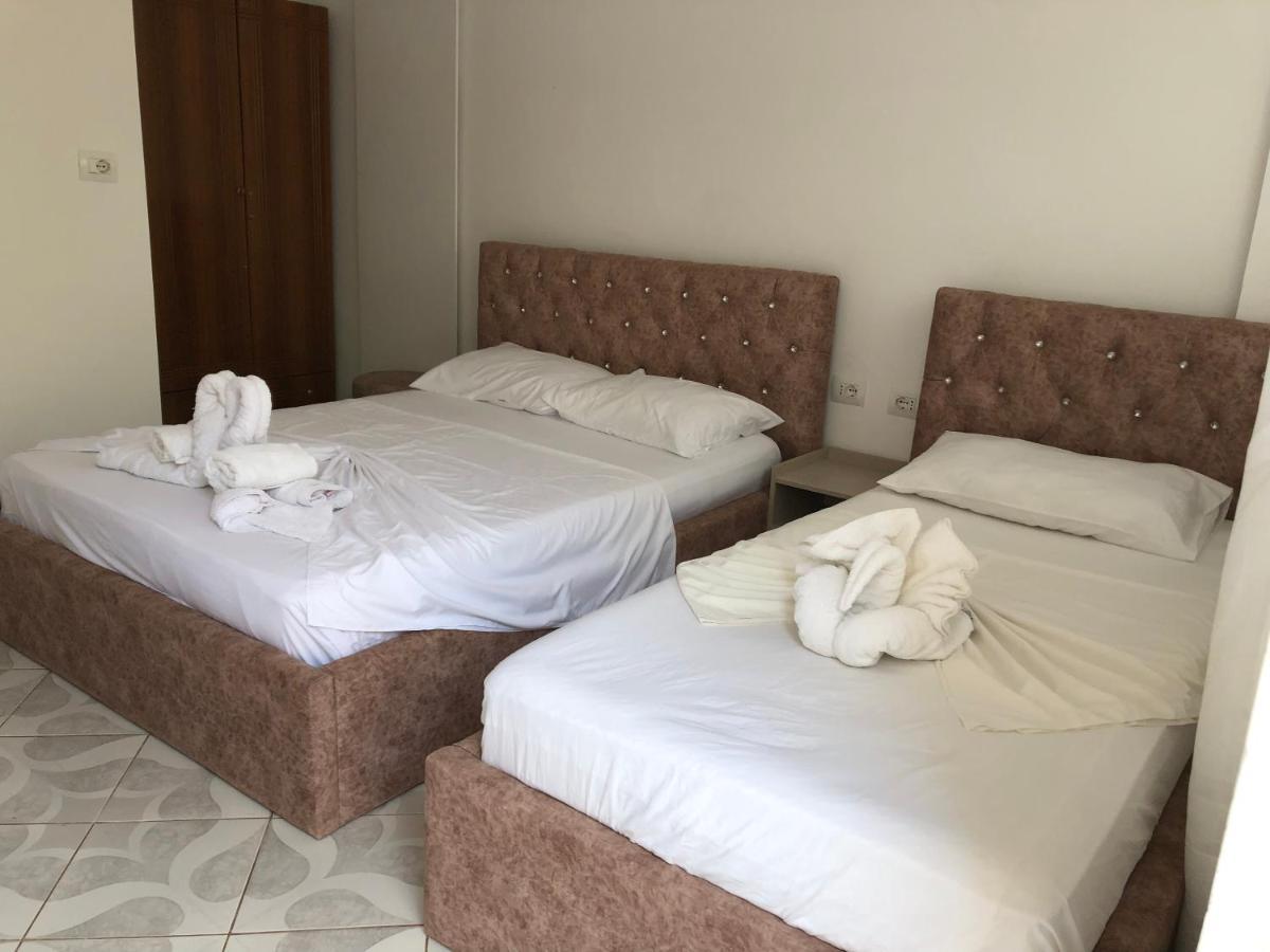 Vila Anxhela Apartment คซามิล ภายนอก รูปภาพ